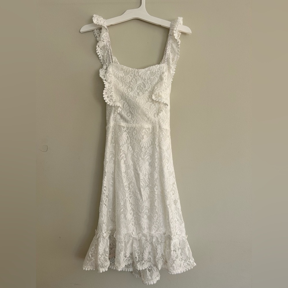 White Lace Dress